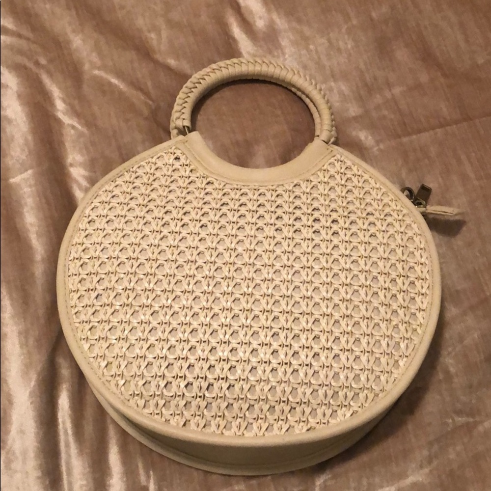 Street Level cream purse